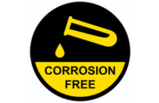 Corrosion free icon